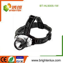 Factory Wholesale Cheap ABS Plastic High Bright 1watt Led Mining Headlamp with good Head Strap